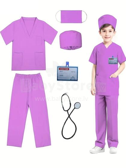 Doctor Set Smile Dentist  Art.260082 Dark Violet Young/brave dentist set - Superhero smile