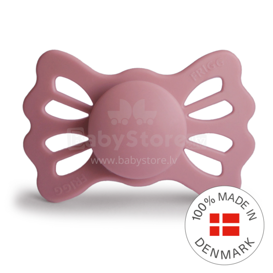 Frigg Lucky Symmetrical Silicone Pacifier  Art.10230 Cedar Pacifier (nipple) made of 100% natural rubber 6-18 months (1 pcs.)