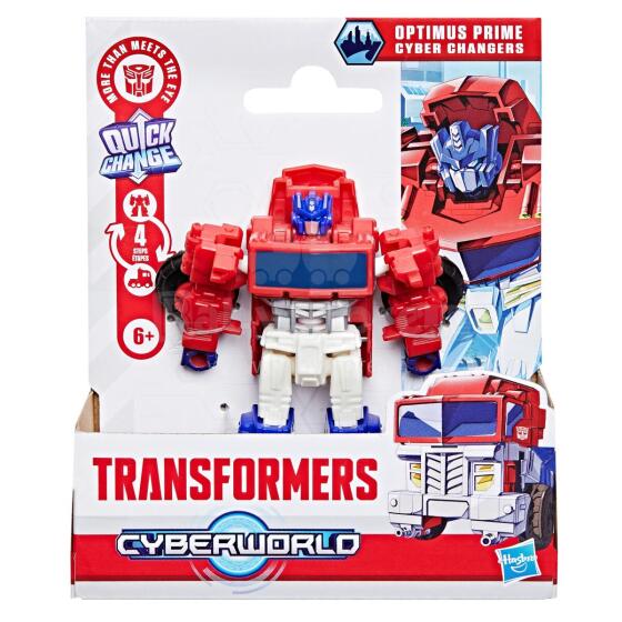 TRANSFORMERS Cyberworld FIgure Cyber Changers, 10 cm