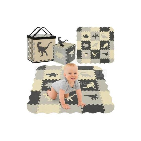 Kruzzel Mat Floor Puzzle Dinosaurs Art.25785 Multifunctional floor puzzle mat
