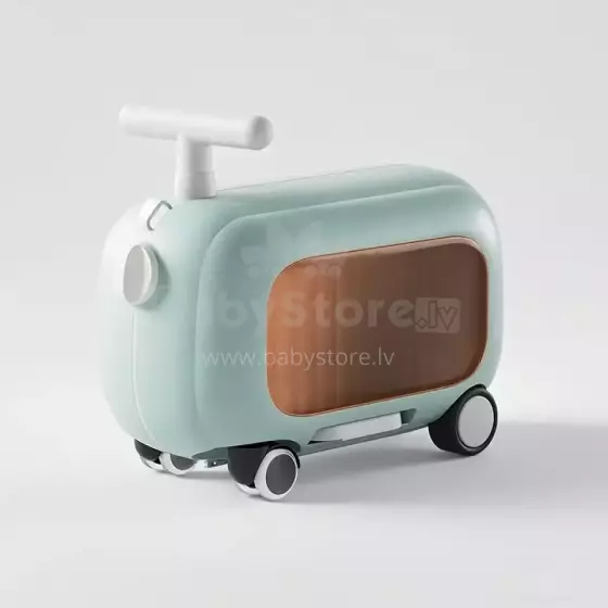 Travel Boarding Luggage Suitcase Art.260369 Blue  Чемодан-сиденье на колесах 3 в 1