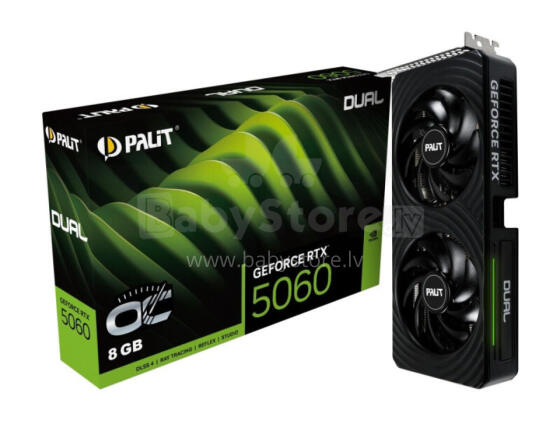 GeForce RTX 5060 DUAL OC 8GB GDDR7 128bit 3DP/HDMI видеокарта