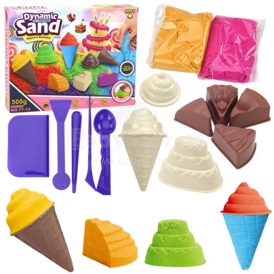 PIASEK KINETYCZNY LODY I CIASTA