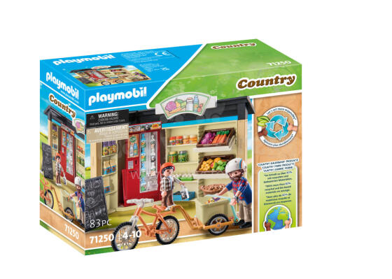 PLAYMOBIL 24 hours farm shop 71250