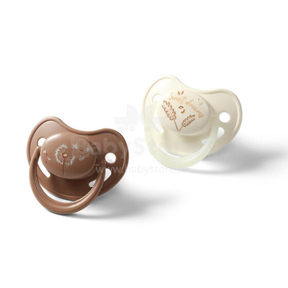 1670/03 ANATOMICAL SILICONE PACIFIER 18+