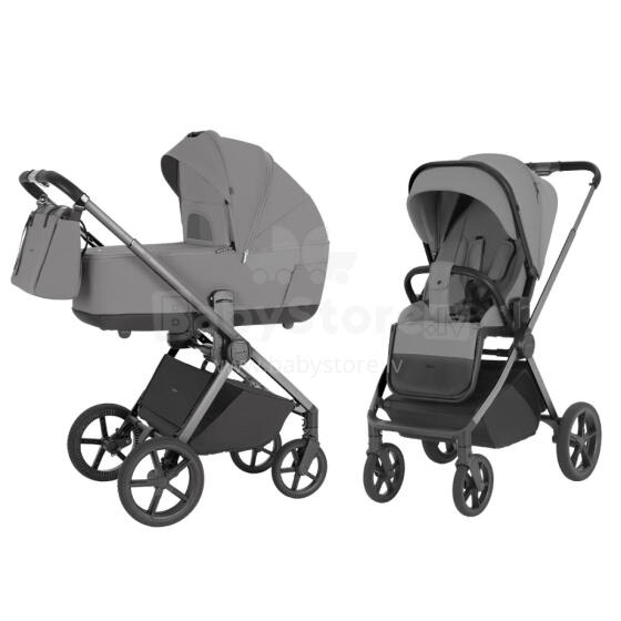 Baby stroller 2w1 CARRELLO Ultra CRL-6527 Silk Grey