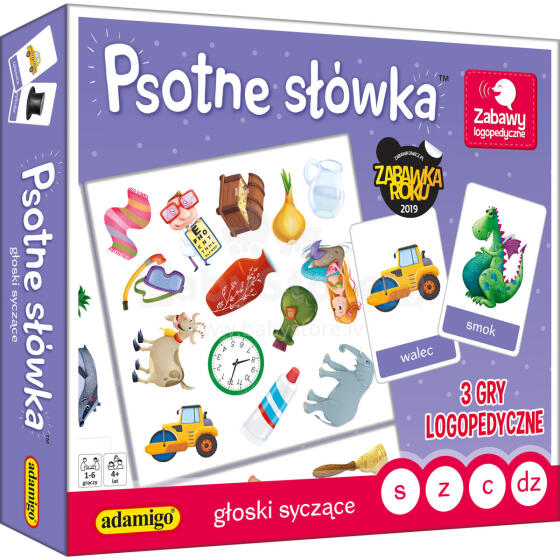 PSOTNE SŁÓWKA - GŁOSKI SYCZĄCE