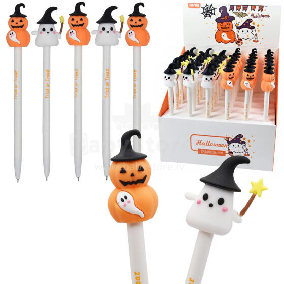 DŁUGOPIS HALLOWEEN 2 WZORY DUCH DYNIA