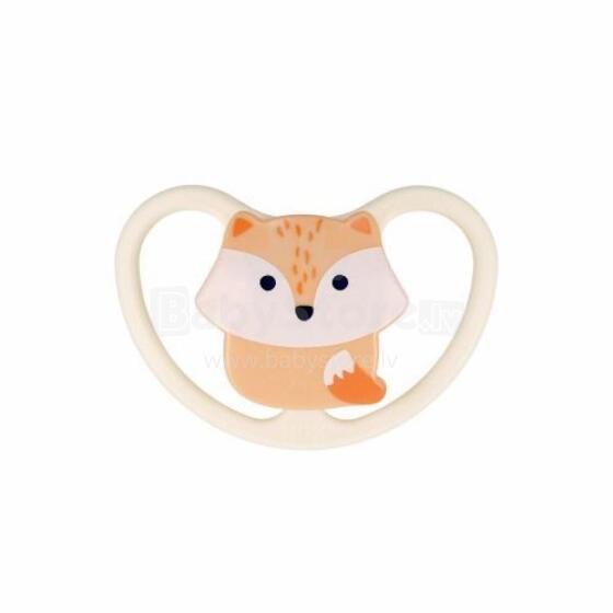 445340 SILICONE PACIFIER SPACE FOX 0-6 1PC 563066, 10730331