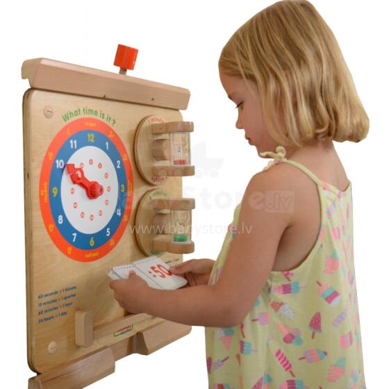 MASTERKIDZ Learning About Time Reading Hours - Educational Board