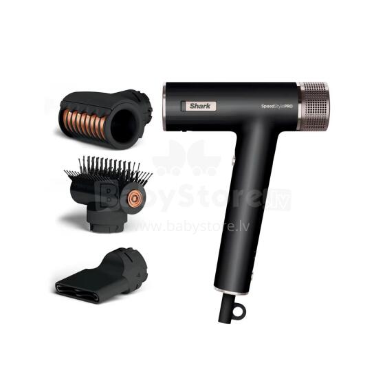 Shark SpeedStyle Pro 3-in-1 matu fēns, 1750 W, melns