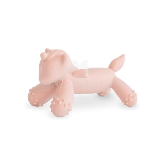 Mushie  Figurine Silicone Teether Unicorn Art.101912 Silicone rattle (100% natural)
