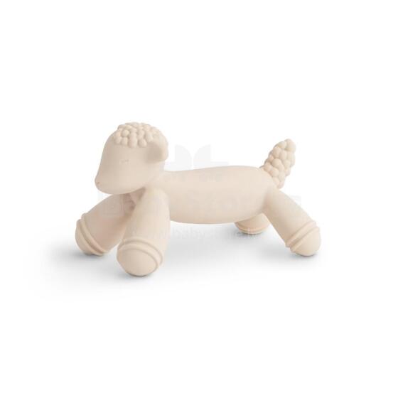 Mushie  Figurine Silicone Teether Lamb Art.101571 Silicone rattle (100% natural)