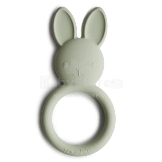 Mushie  Silicone Teether Bunny Art.2560471 Silicone rattle (100% natural)