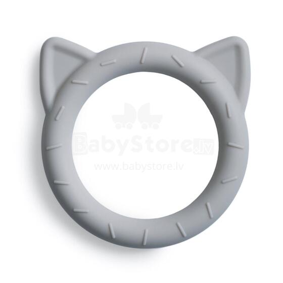 Mushie  Silicone Teether Rattle Art.2560264 Silicone rattle (100% natural)
