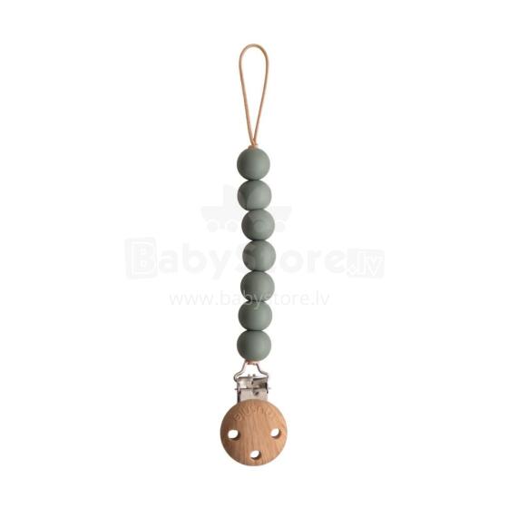 Mushie Silicone Pacifier Clip Halo Art.2120069 Dried Pacifier holder