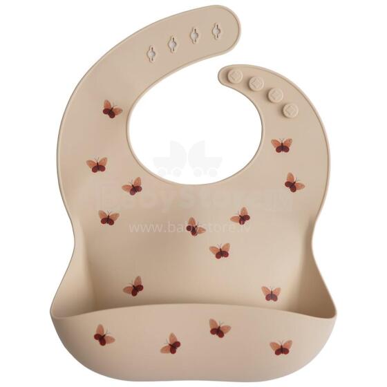 Mushie Silicone Bib Art.100407 Silikona priekšautiņš