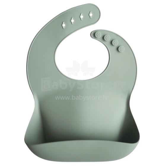 Mushie Silicone Bib Art.2500031 Blue Silikona priekšautiņš
