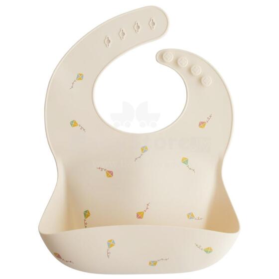 Mushie Silicone Bib Art.101968 Silikona priekšautiņš
