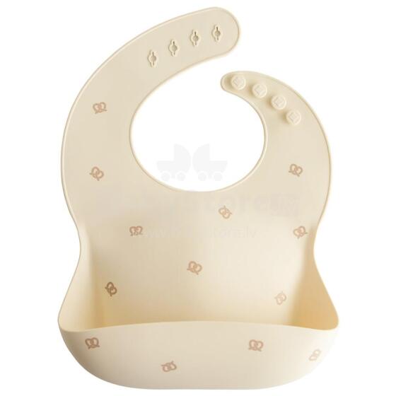 Mushie Silicone Bib Art.101736 Silikona priekšautiņš