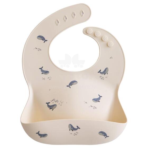 Mushie Silicone Bib Art.2500553 Silikona priekšautiņš
