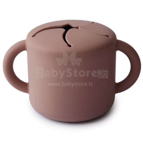 Mushie Snack Cup Silicone  Art.2340047 Silicone container with Click Lock