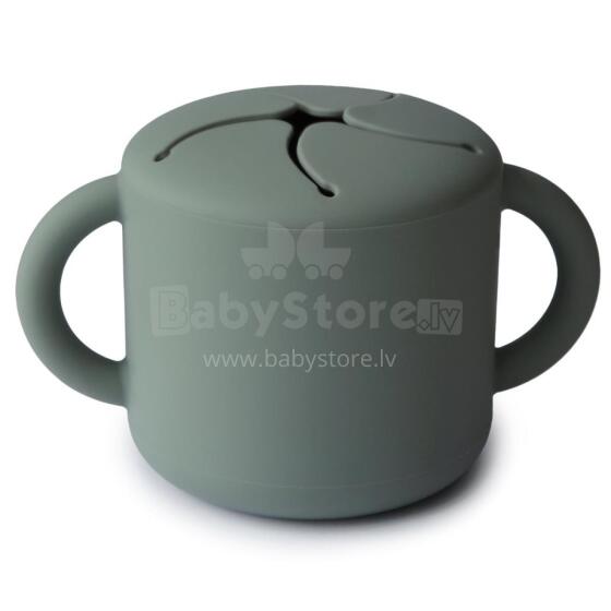 Mushie Snack Cup Silicone  Art.2340069 Silicone container with Click Lock