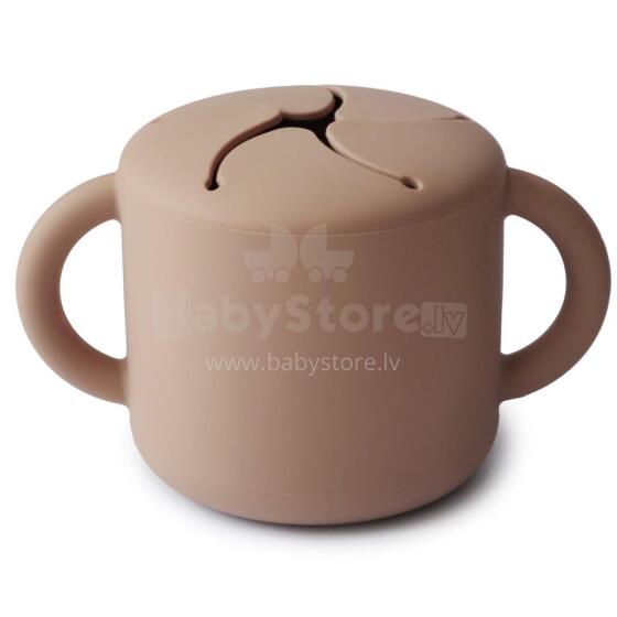 Mushie Snack Cup Silicone  Art.2340124 Silicone container with Click Lock