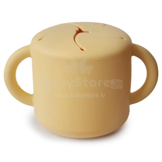 Mushie Snack Cup Silicone  Art.2340466 Silicone container with Click Lock