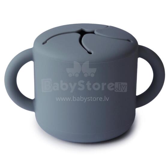 Mushie Snack Cup Silicone  Art.2340203 Silicone container with Click Lock