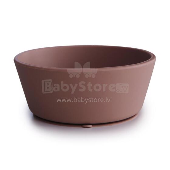 Mushie Silicone Suction Bowl Art.2330047 Silicone bowl with suction cup