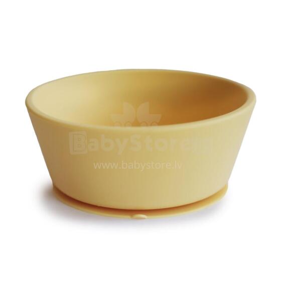 Mushie Silicone Suction Bowl Art.2330466 Silicone bowl with suction cup