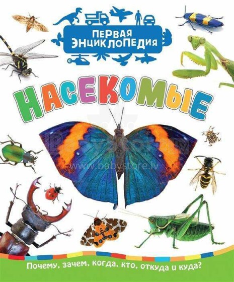 Kids Book Art.26190 Pirma enciklopēdija Kukaiņi
