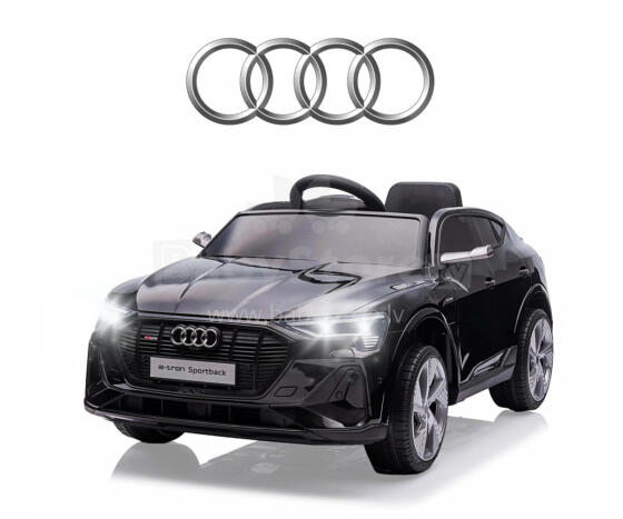 MILLY MALLY 5737 Battery-Powered Vehicle Audi E-Tron Sportback 4x4 Black
