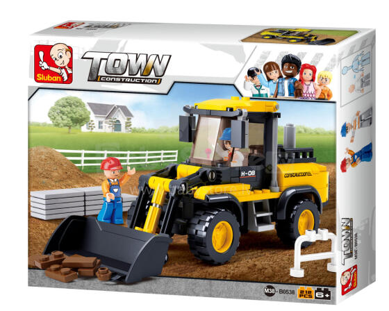 Sluban Constructor, Loader, 212 pieces