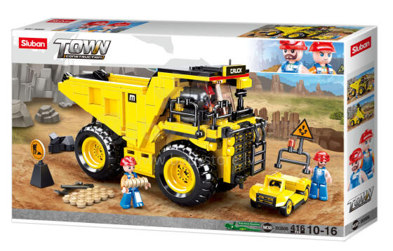 Sluban Constructor, Mining Truck, 416 pcs.