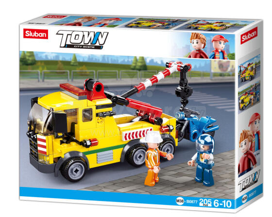 Sluban Constructor, Mobile Crane, 205 pcs.