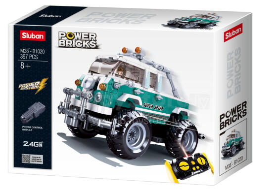 Sluban Constructor, RC Truck, 397 pcs