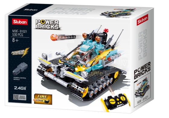 Sluban Constructor, RC Remote-Controlled Car Scorpio, 530 Pieces