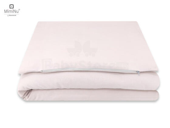 KIECZMERSKI Bedding C-2 100x135+40x60 cm MIMINU SOFT powder pink