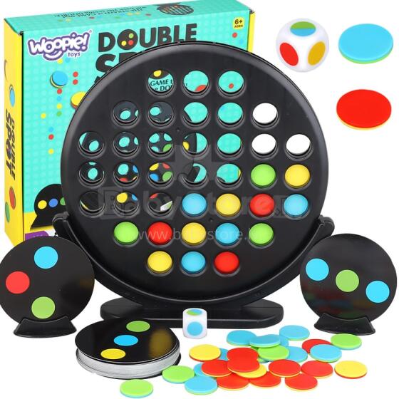 WOOPIE 48372 Strategic Board Game 3 in a Row
