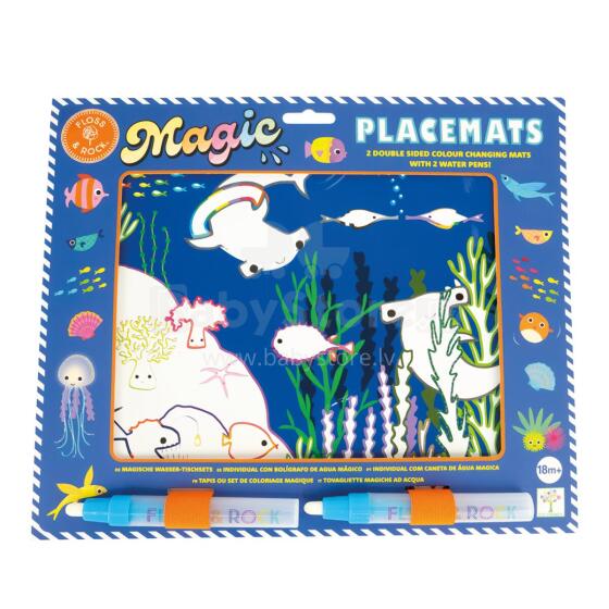 Watercolor Placemats, Ocean