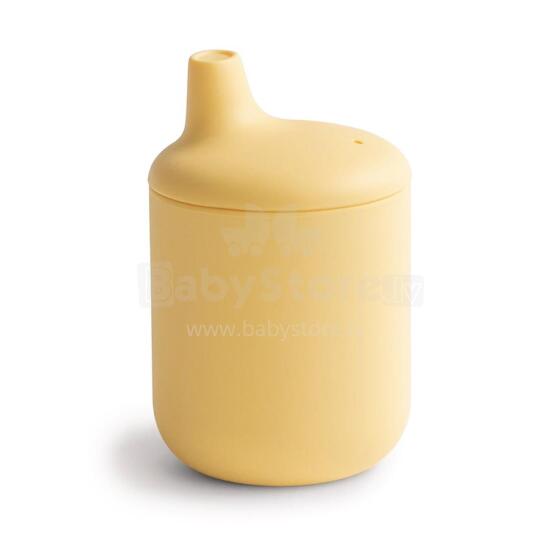Mushie Silicone Sippy Cup Art.2480466 Daffodil  Silicone educational mug, 175 ml.