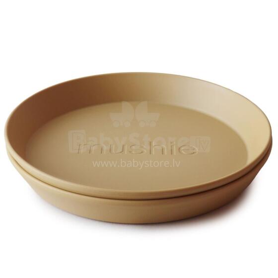 Mushie Dinner Plate Art.2305117 Mustard Plate