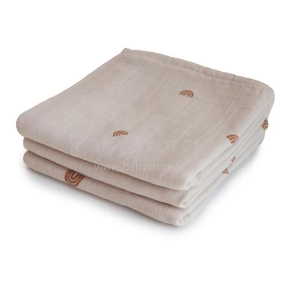 Mushie Muslin Cloth Art.2260229 Rainbow