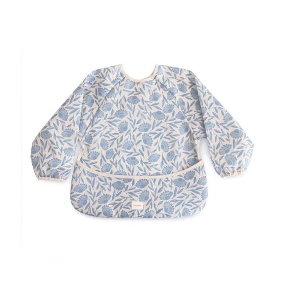Mushie Long Sleeve Bib  Art.102086 Flowers