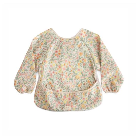 Mushie Long Sleeve Bib Art.101574 Bloom