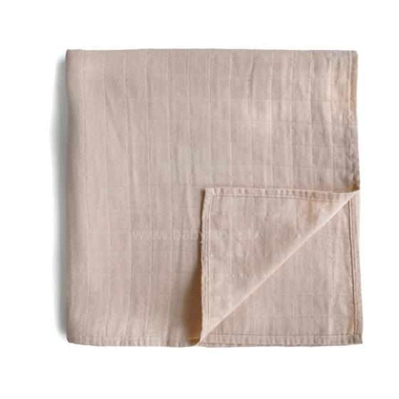 Mushie Muslin Swaddle Art.2200019 Blush