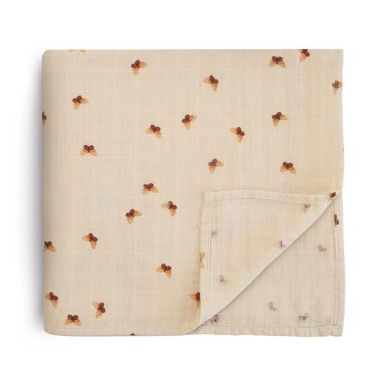 Mushie Muslin Swaddle Art.100227 Butterflies