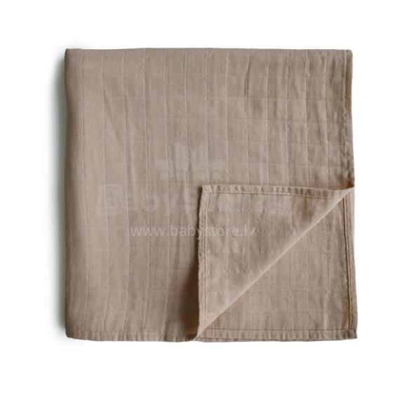 Mushie Muslin Swaddle Art.2200124 Natural